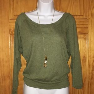 Wet seal Olive green sweater